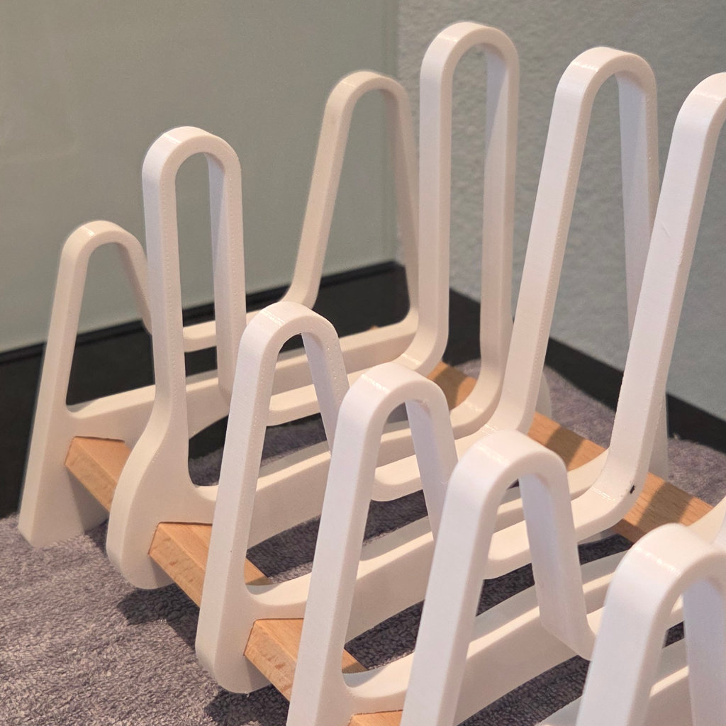 Geschirr Abtropfgestell - Weiss