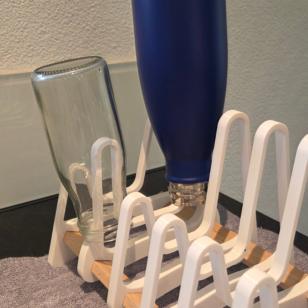 Geschirr Abtropfgestell - Weiss